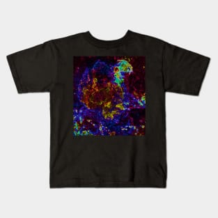 Black Panther Art - Glowing Edges 269 Kids T-Shirt